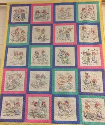 Raggedy Ann & Andy Quilt